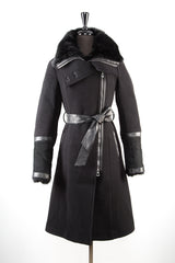 CHLOE Double-Faced Wool/Cashmere Blend Coat: A Masterpiece of Tailored Elegance