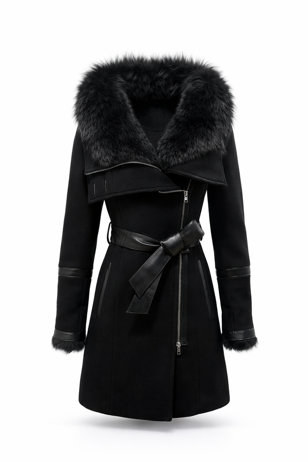 CHLOE Wool/Cashmere Blend Coat