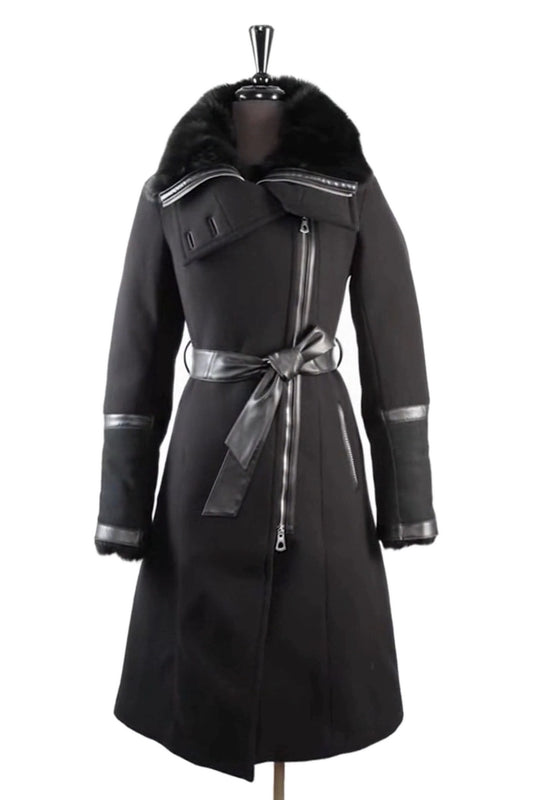 CHLOE Wool/Cashmere Blend Coat