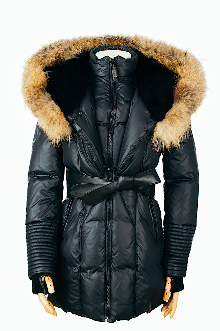 fusion Stipendium St Sophie Down Jacket With Fur Trim | Rudsak | Coats – Dejavu NYC