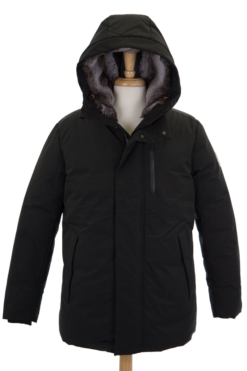 Save the Duck COPY9 Winter Hooded Parka with Faux Fur Lining - Dejavu NYC