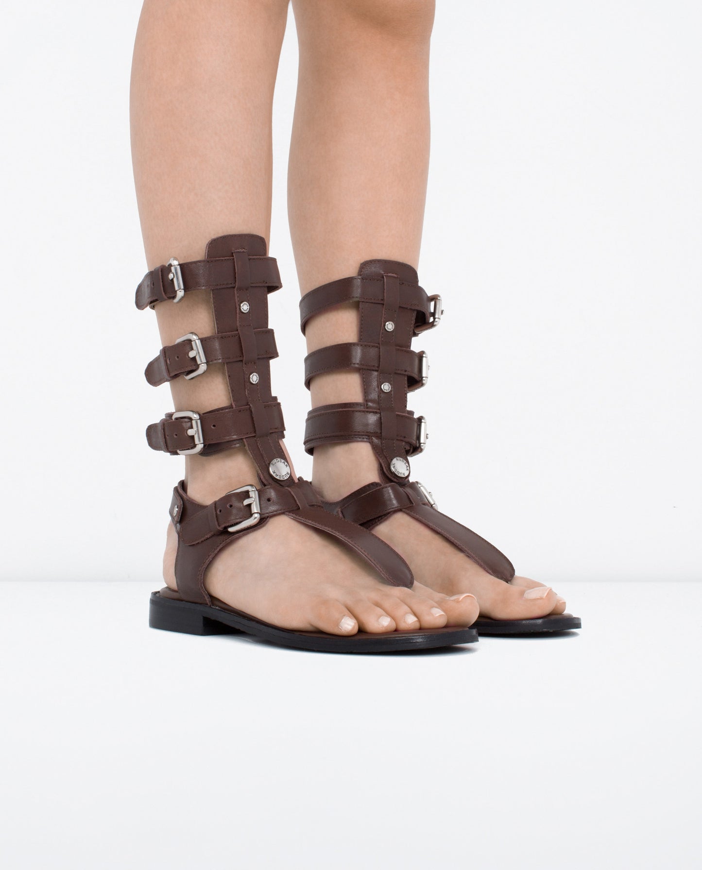Renews Leather Gladiator Sandal - Dejavu NYC