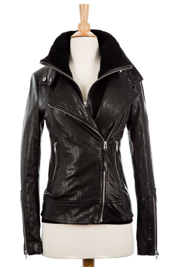 Kailyn Leather Jacket - Dejavu NYC