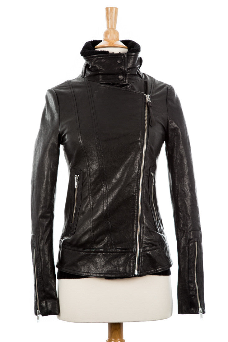 Kailyn Leather Jacket - Dejavu NYC