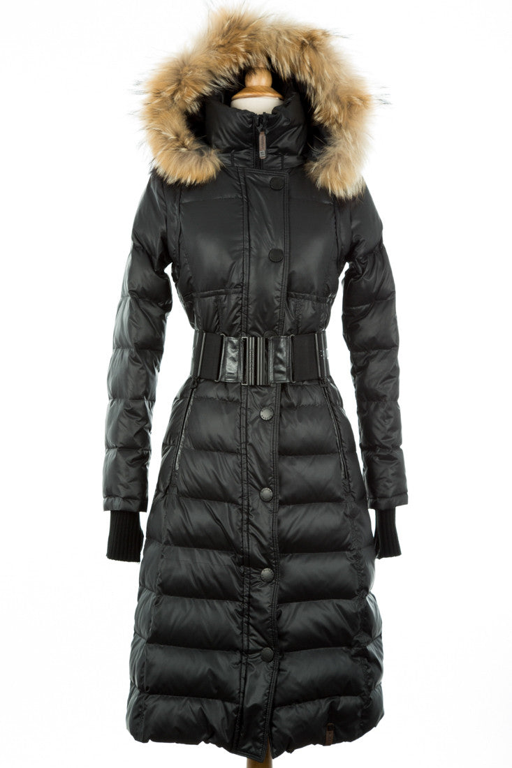 Genie Hooded Down Coat With Fur | Rudsak | Coat, Jacket – Dejavu NYC ...