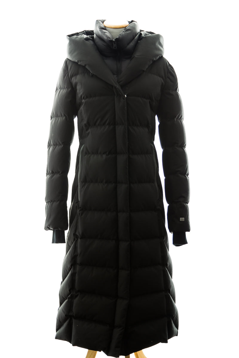Talyse Maxi-Length Brushed Down Coat - Dejavu NYC