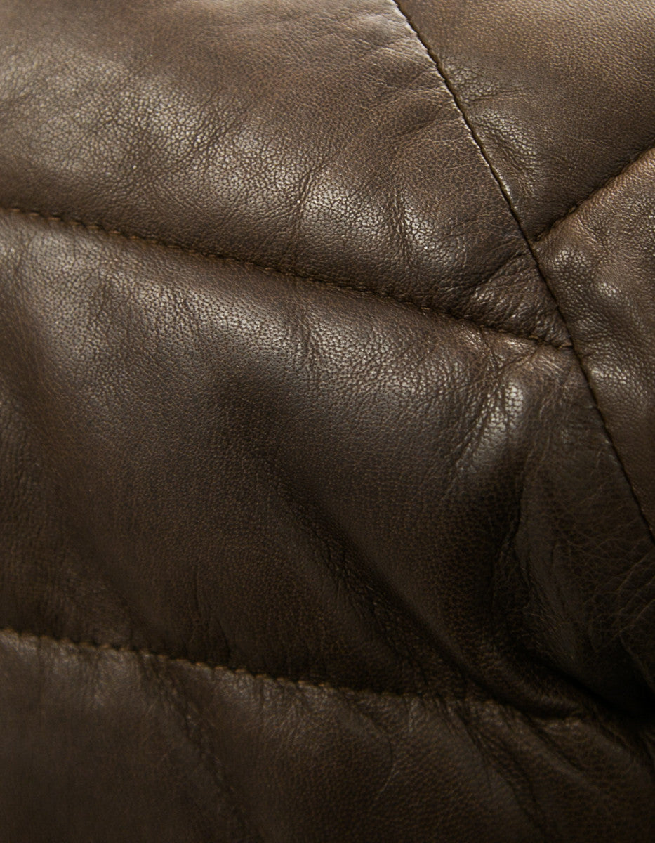 Ernie Quilted Leather Jacket - Dejavu NYC
