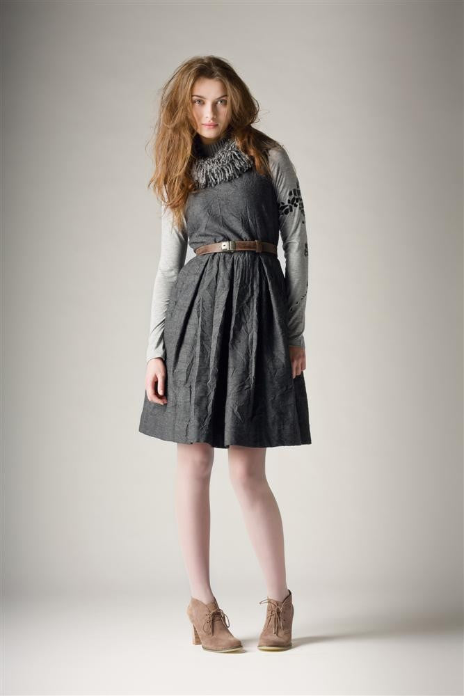 Tricote Dress With Scarf - Dejavu NYC